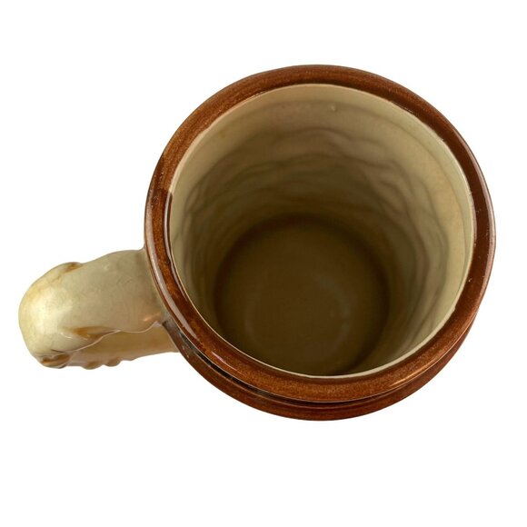 Vintage German Style Hand Painted Beer Stein Mug Signed 1966 u - Picture 8 of 8